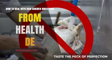 Handling Raw Chicken: Health Department's Guide