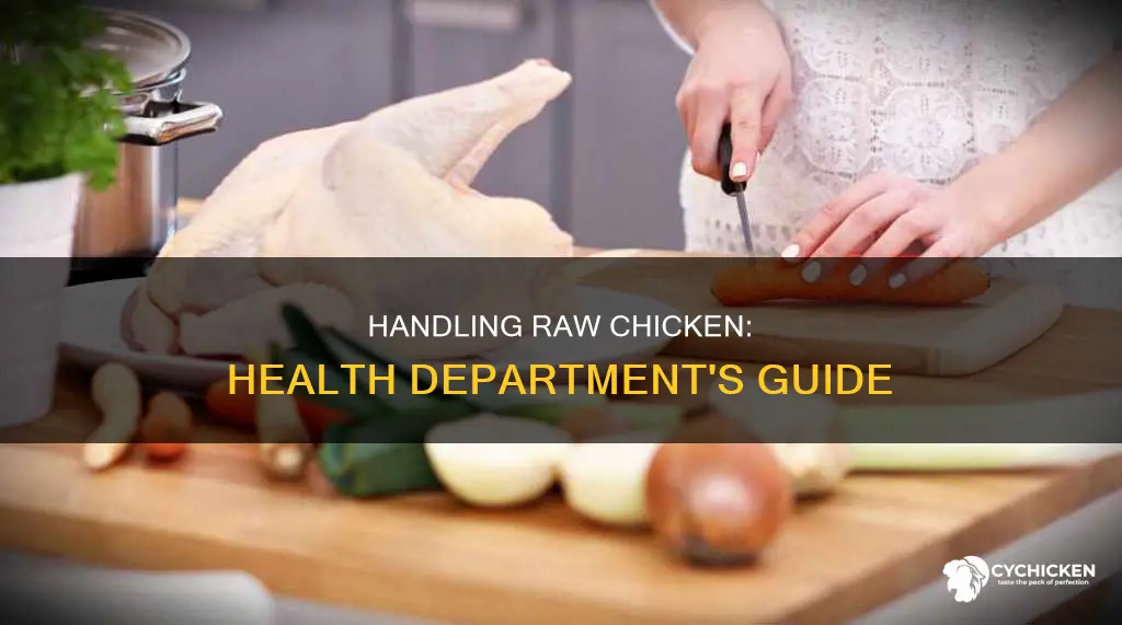 how to deal with raw chicken directions from health de