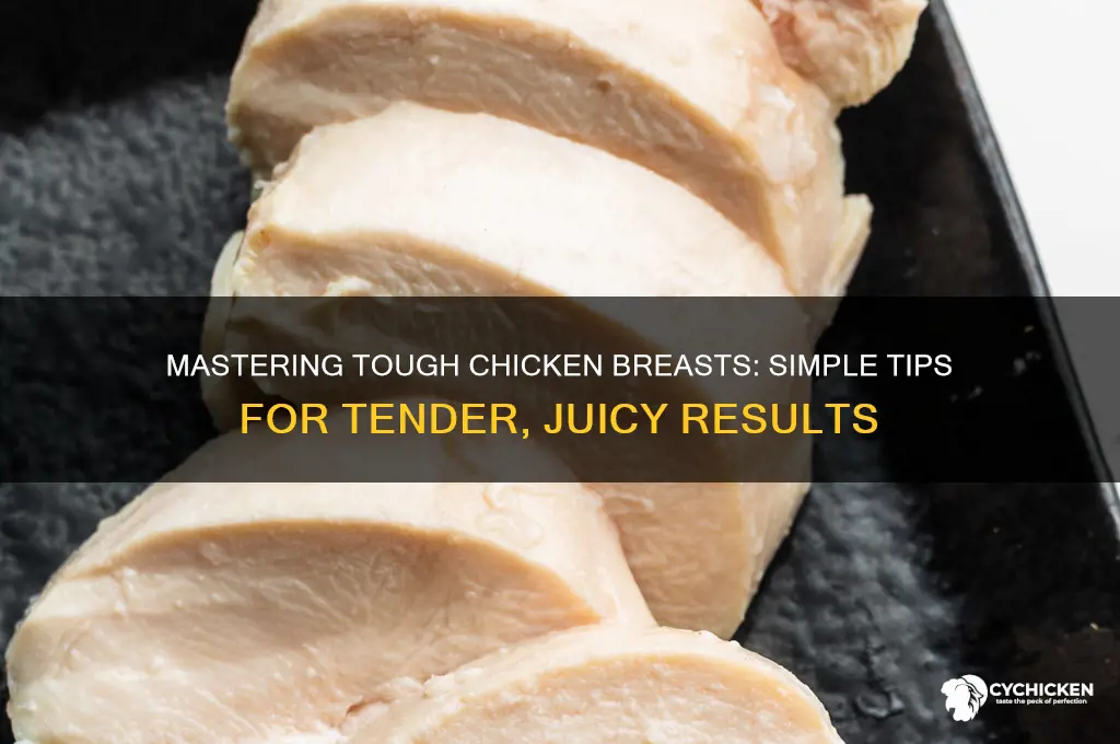 how to deal with tough chicken breasy
