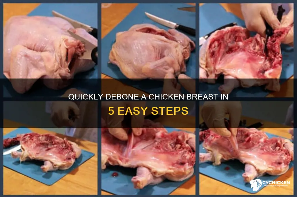how to debone a 1 2 chicken brest