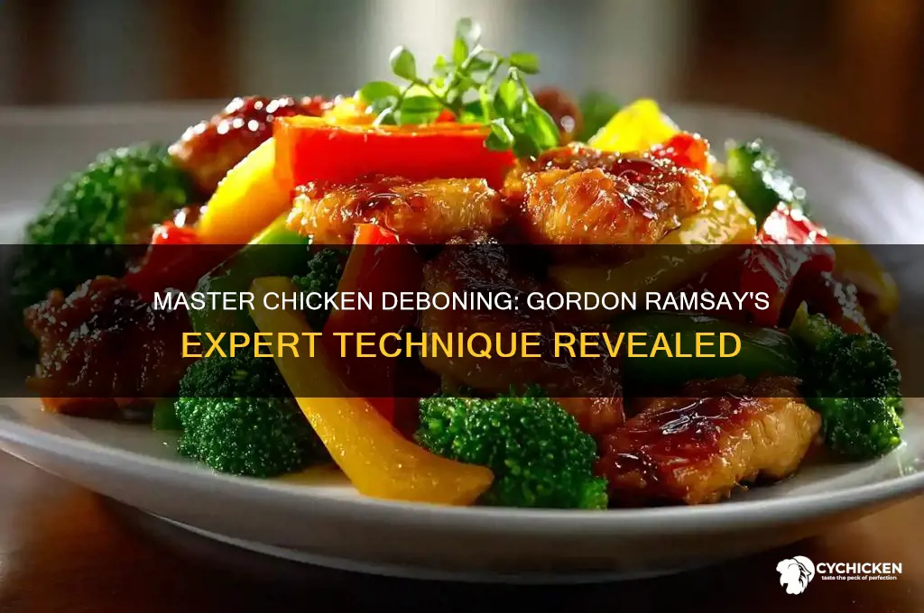 how to debone a chicken gordon ramsay