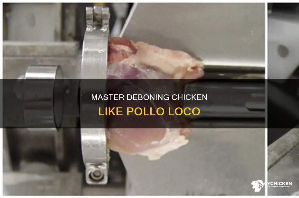 how to debone a chicken pollo loco way