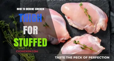 Mastering the Art of Deboning Chicken Thighs for Perfect Stuffing
