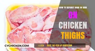 Mastering Defrosting: Perfectly Thaw Bone-In Skin-On Chicken Thighs