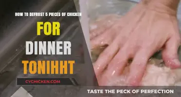 Quickly Defrost Chicken for a Hearty Dinner Tonight