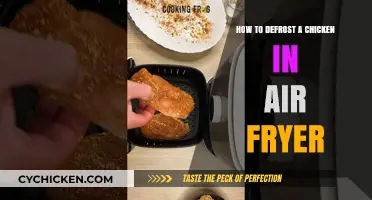 Defrosting Chicken: Air Fryer Method