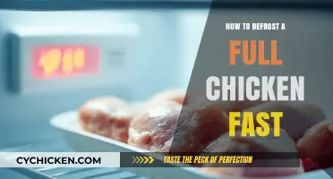 Quickly Defrost a Whole Chicken: Safe and Efficient Methods