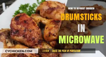 Quickly Defrost Chicken Drumsticks in Microwave: Safe & Easy Steps