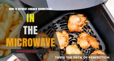 Defrosting Chicken Drumsticks: Quick Microwave Method