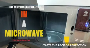Defrosting Chicken Fillets: Microwave Method Quick Guide
