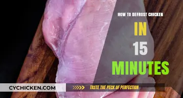Quick Chicken Defrosting: 15-Minute Method for Safe, Juicy Results