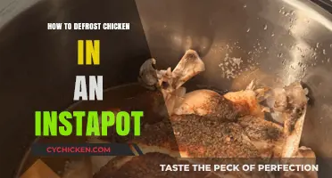 Quickly Defrost Chicken in Your Instant Pot: A Simple Guide