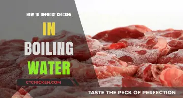 Quickly Safely Defrost Chicken in Boiling Water: A Simple Guide