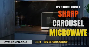 Defrost Chicken Safely in Your Sharp Carousel Microwave