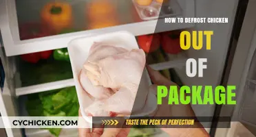 Quick & Safe Methods to Defrost Chicken Without the Package