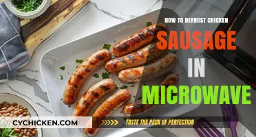 Quickly Defrost Chicken Sausage in Microwave: Easy Step-by-Step Guide