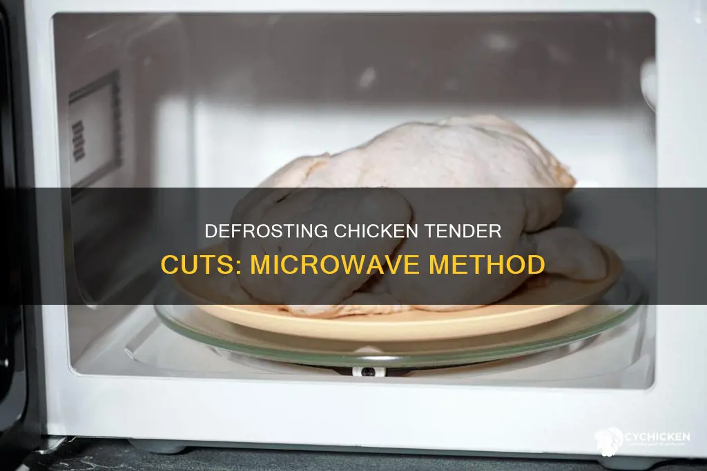 how to defrost chicken tender cuts in a microwave