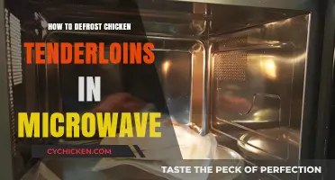 Quickly Defrost Chicken Tenderloins in Microwave: Safe & Easy Steps