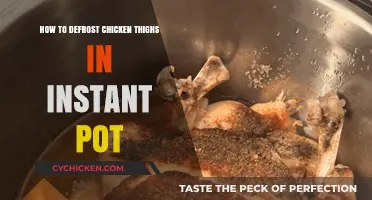 Quick Instant Pot Hack: Safely Defrost Chicken Thighs in Minutes