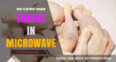 Quickly Defrost Chicken Thighs in Microwave: Safe & Easy Steps