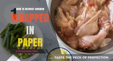 Quick & Safe Tips for Defrosting Paper-Wrapped Chicken