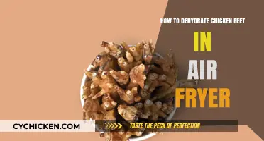 Dehydrating Chicken Feet: Air Fryer Style