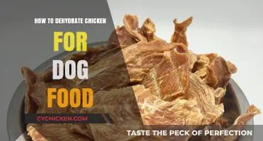Dehydrating Chicken for Dog Food: A Simple, Healthy DIY Guide