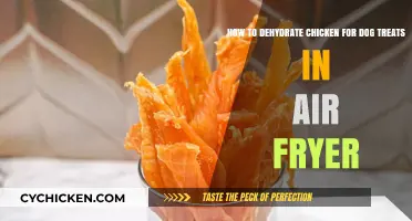Dehydrating Chicken Dog Treats: Air Fryer Method