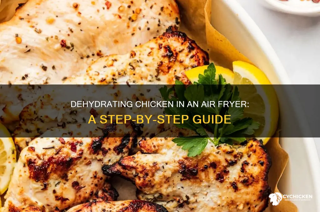 how to dehydrate chicken in an air fryer