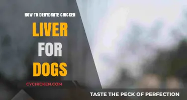 Dehydrating Chicken Liver: A Healthy Dog Treat Guide