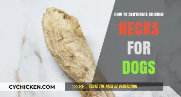 Dehydrating Chicken Necks: A Healthy Dog Treat Guide
