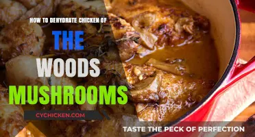 Dehydrating Chicken of the Woods Mushrooms: A Step-by-Step Guide