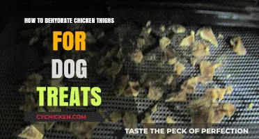 Dehydrating Chicken Thighs: Easy Homemade Dog Treats Recipe Guide