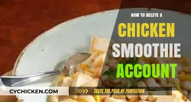How to Delete Your Chicken Smoothie Account: A Step-by-Step Guide