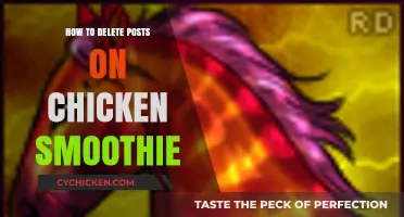 Easy Guide to Removing Posts on Chicken Smoothie: Step-by-Step