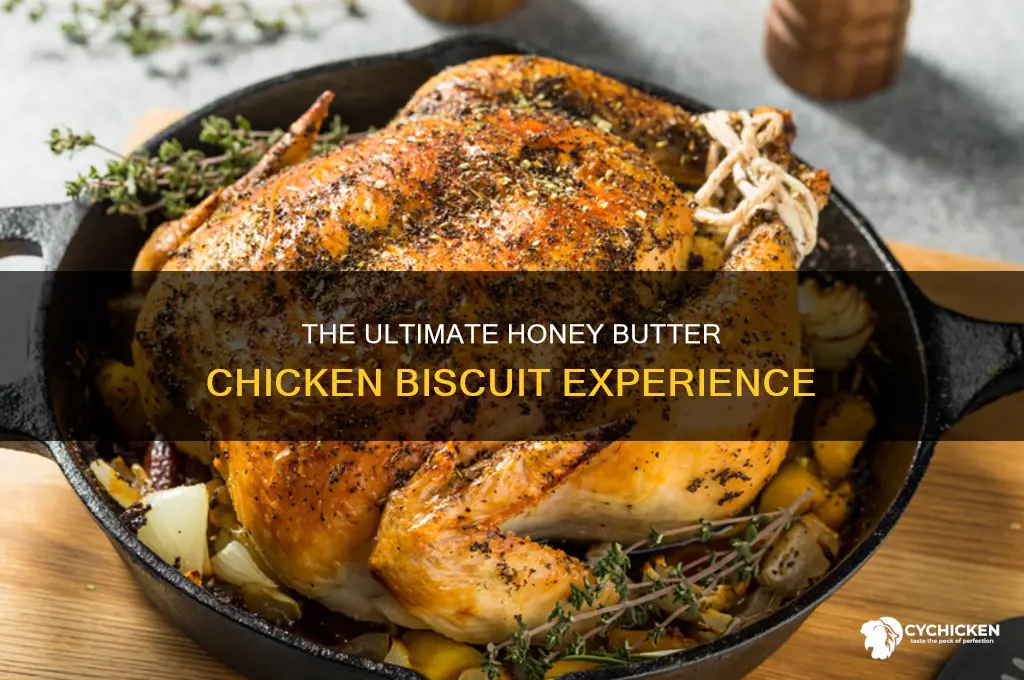 how to describe the honey butter chicken biscuit