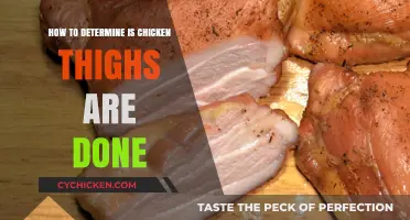 Perfectly Cooked Chicken Thighs: Easy Tips to Check Doneness