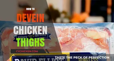 Mastering the Art of Deveining Chicken Thighs: A Simple Guide