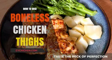 Mastering the Art of Dicing Boneless Chicken Thighs: A Step-by-Step Guide