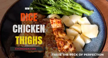 Mastering the Art of Dicing Chicken Thighs: A Step-by-Step Guide