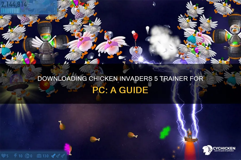 how to dienlod chicken invaders 5 trainer pc