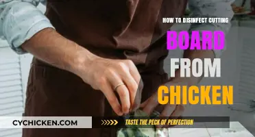 Effective Ways to Disinfect Cutting Boards After Handling Raw Chicken