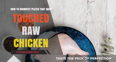 Sanitizing Plates That Touched Raw Chicken: A Step-by-Step Guide