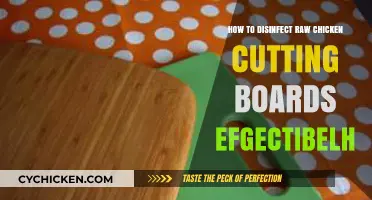 Sanitizing Raw Chicken Cutting Boards: Best Practices