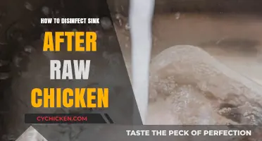 Safe Kitchen Practices: Disinfecting Your Sink After Handling Raw Chicken