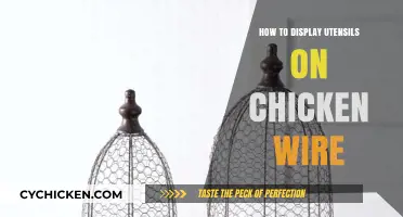 Creative Chicken Wire Utensil Display Ideas for Rustic Kitchen Charm
