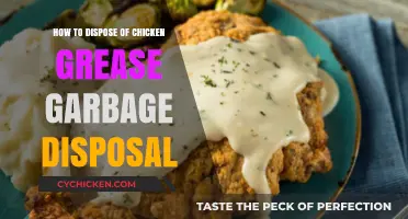 Dispose of Chicken Grease: Garbage Disposal Tips
