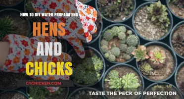 Propagating Hens and Chicks: A DIY Water Guide