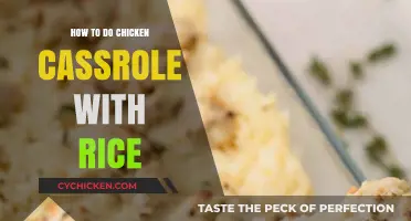 Easy Chicken Casserole with Rice: A Hearty One-Dish Meal