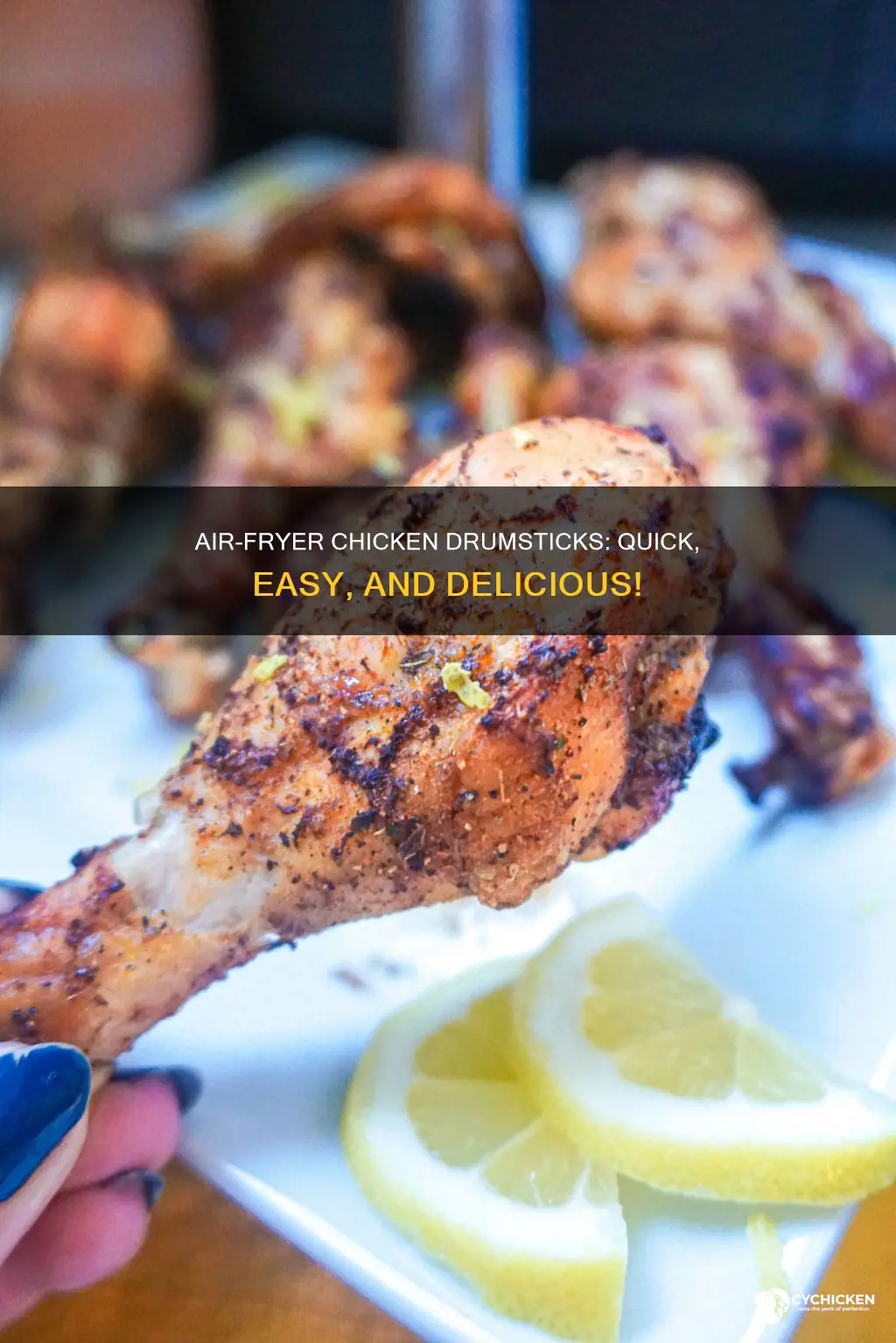 how to do chicken drumsticks in the air fryer